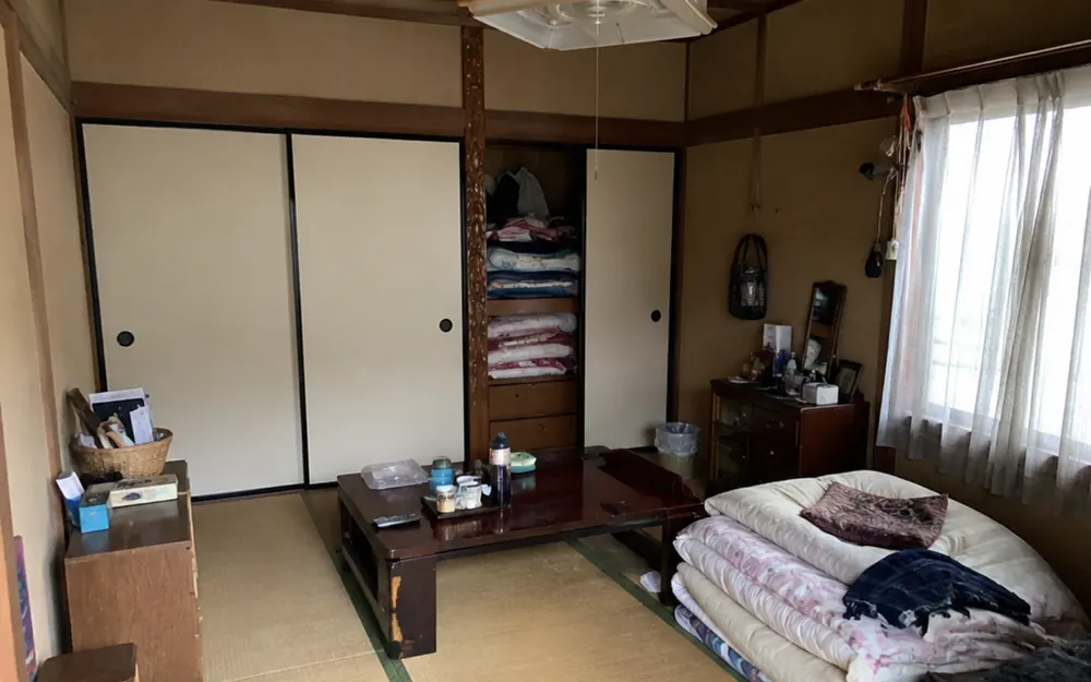 作業前の3LDKの和室